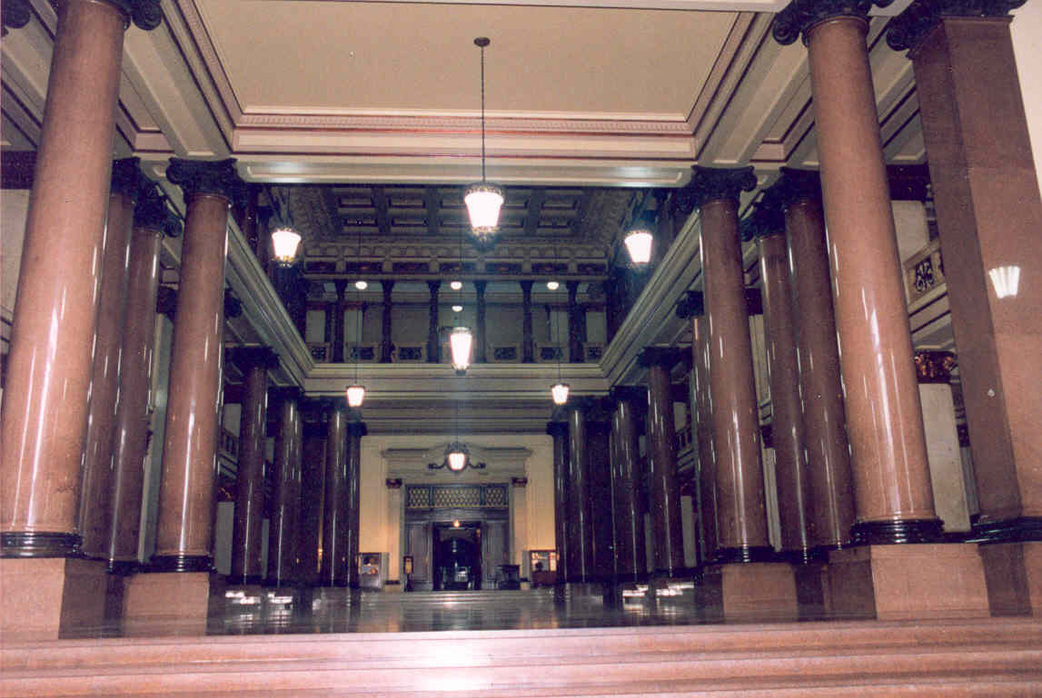 Uma carta esclarecedora Salão do Tribunal SP onde se realizou a audiência