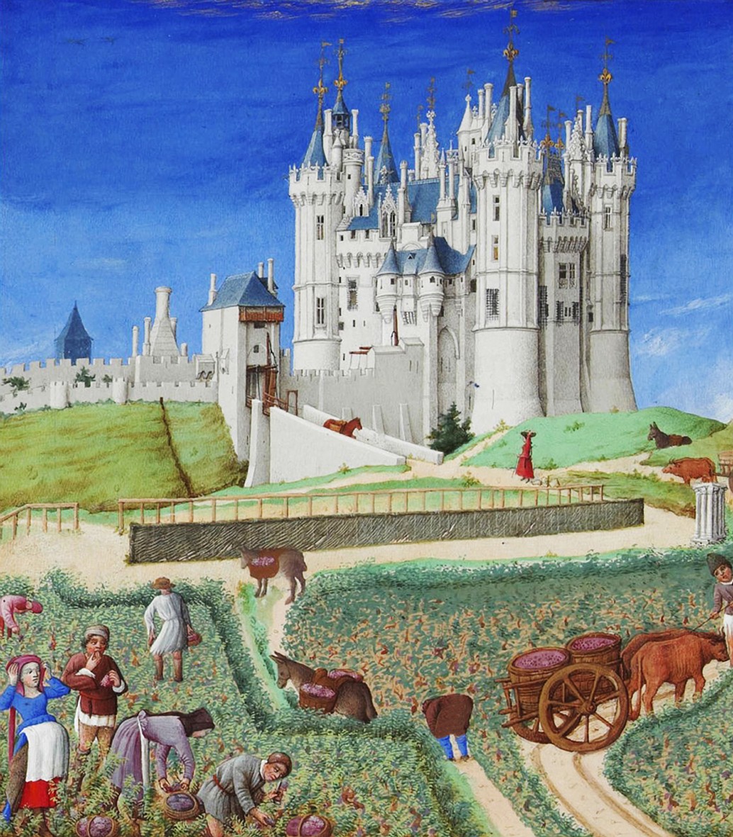 Sociedade orgânica e sociedade revolucionária Sociedade orgânica - Castelo de Saumur e entorno