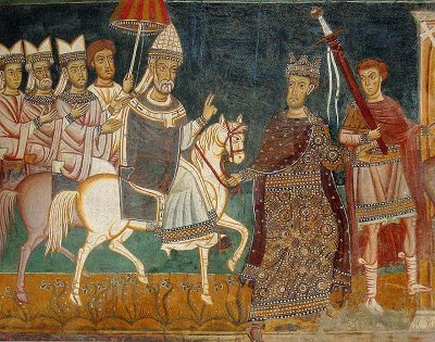 São Silvestre I: tirou a Igreja da miséria das catacumbas e a fez merecidamente pomposa e soberana