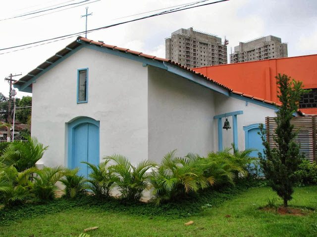 Milagre de Nossa Senhora da Escada nas origens de Barueri Capela de Nossa Senhora da Escada, Barueri. Estado atual.