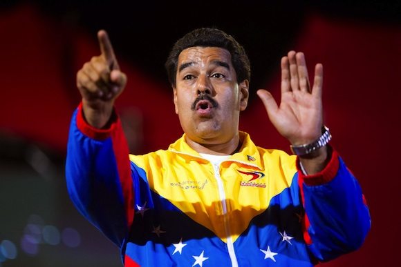 Ser feliz agora é lei na Venezuela Nicolas Maduro
