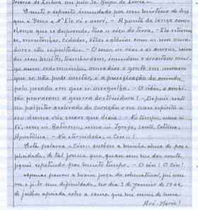 Sai à luz impressionante complemento da Mensagem de Fátima