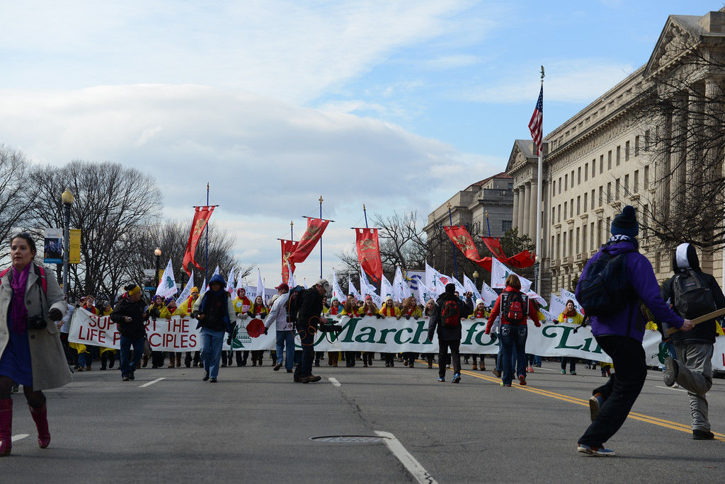 TFP americana na marcha de meio milhão contra o aborto