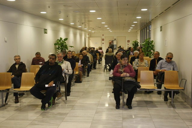 Salas de espera emudecidas