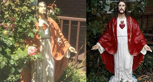 Ladrão rouba imagem de Cristo e a devolve restaurada. Por que outros nunca se arrependem?