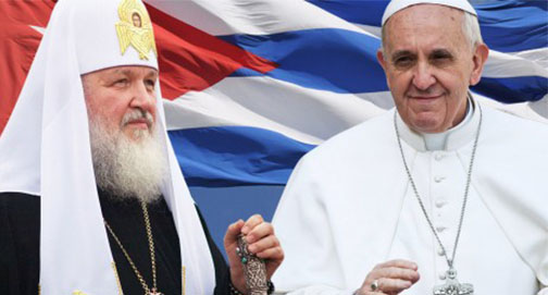 O “histórico encontro” entre Francisco e Kirill