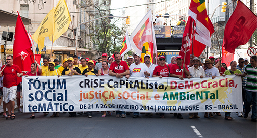 Fórum Social Mundial na UTI