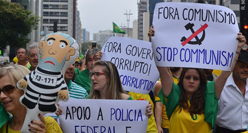 Fotos: Manifestações do 13 de março de 2016