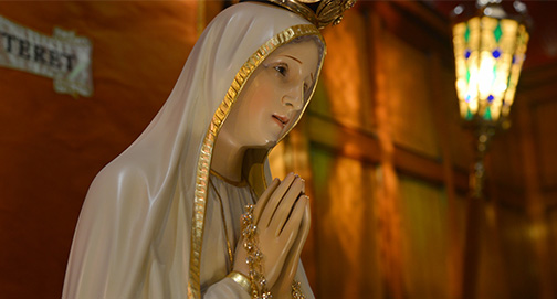 Fátima, misterioso e maternal aviso