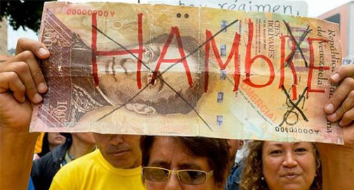 Saques, miséria, fome: os sucessos induzidos pelo socialismo bolivariano