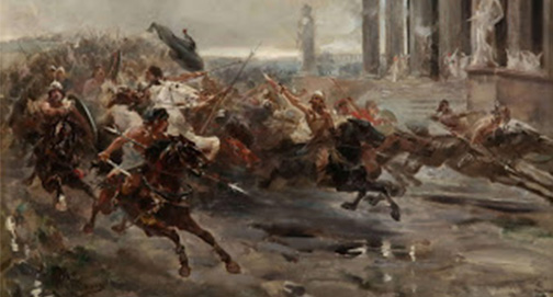 Honório, Roma e a galinha