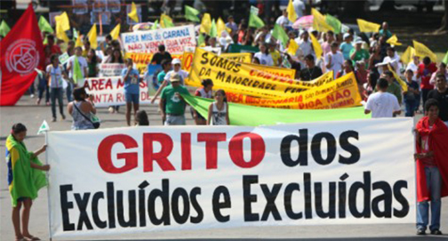 O que berra o “Grito dos Excluídos”