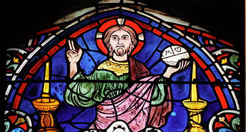 Peregrinando dentro de um vitral