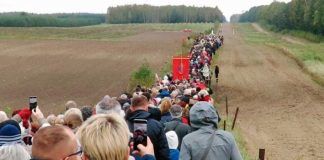 Rosário nas fronteiras da Polônia