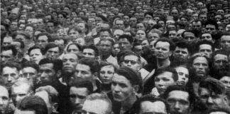 Paganismo sombrio da massa, alegria cristã do povo