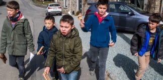 Na Áustria, “quando os sinos vão para Roma”, as matracas começam a soar