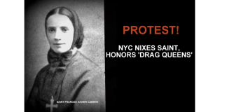 NY escolhe Madre Cabrini; esposa do prefeito impõe travestis e pró abortistas