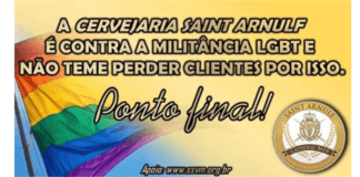 Cervejaria católica contra a militância lgbt; e nós também!