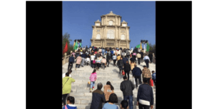 China persegue: peregrinos se reúnem para salvar o Santuário de Nossa Senhora