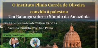 Convite: Conferência Um Balanço sobre o Sínodo da Amazônia – 21/11/2019