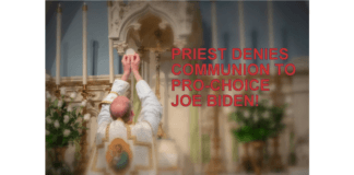 Sacerdote americano recusa Comunhão a conhecido pró abortista