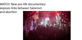Aborto e satanismo: “acesso ao aborto é uma forma digna de adoração.”