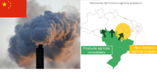 China, maior poluidor da Terra; Mas o castigo recai sobre o Brasil