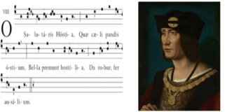 Luis XII manda cantar “O Salutaris Hostia”: a França foi salva