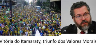 Midia não esconde mal estar com a orientação do Itamaraty. Mas, reconhece a derrota da esquerda