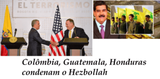 Colômbia, Guatemala e Honduras classificam Hezbollah como terrorista. China e Rússia, não