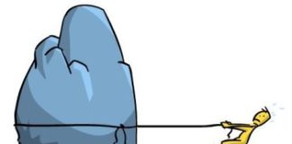 TEM UMA PEDRA NO CAMINHO