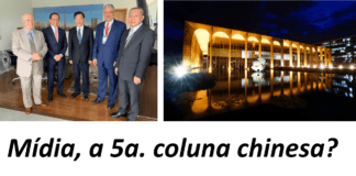 Acordo Band e China vai dando seus frutos amargos … contra a soberania nacional. Eduardo, Itamaraty X embaixador chinês