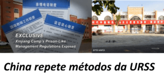 China dos turistas e China real. URSS já procedia assim