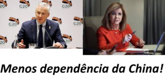 Ministro francês: menos dependência da China. Volta ao bom senso Brasil!