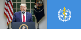 Trump suspende financiamento da OMS. Organização Chinesa de Saúde, diz o Japão