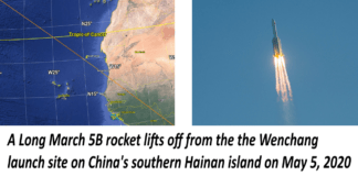 Mais um fracasso espacial da China: cai foguete lançado 5 de maio