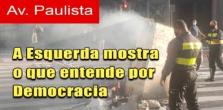 ATENÇÃO: a ESQUERDA mostra sua DEMOCRACIA na Av. PAULISTA – Cenas de Depredação e o BRASIL em Risco