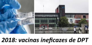 Para os que confiam nas vacinas chinesas … o escândalo da vacina de 2018