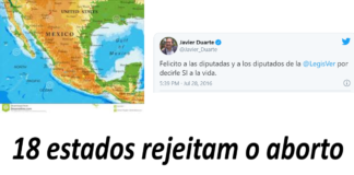 Veracruz (México) proíbe e pune o aborto. Mais uma vitória