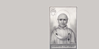 26/10 – Santo Evaristo, Papa e Mártir