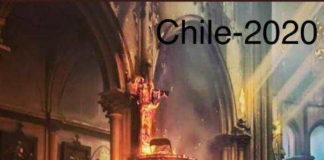 Ódio à Fé incendeia igrejas no Chile. Qual o motor desses anarquistas?