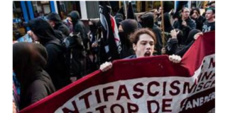 Antifa também usa o jargão da esquerda brasileira: acusação de fascismo