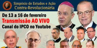 Simpósio de Ação Contra-Revolucionária – Transmissão ao Vivo. Aberto ao público