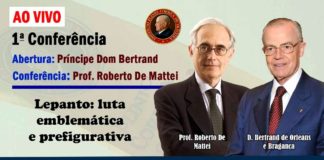 Príncipe D. Bertrand e Roberto de Mattei – Lepanto: luta emblemática e prefigurativa – simpósio IPCO