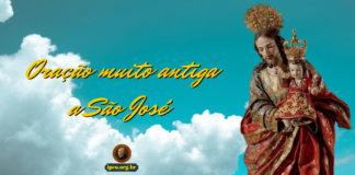 Oração muito antiga a São José