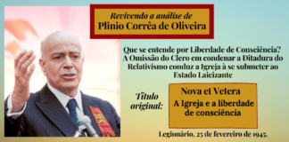 Que se entende por Liberdade de Consciência? A Omissão do Clero em condenar a Ditadura do Relativismo conduz a Igreja à se submeter ao Estado Laicizante