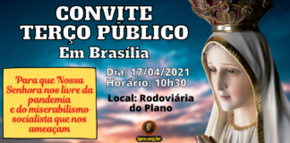 Terço público em Brasília – 17/04/2021