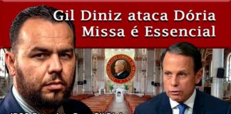 Gil Diniz ATACA Dória e diz que Missa é ESSENCIAL: IPCO ENTREVISTA o Dep. Estadual Gil Diniz