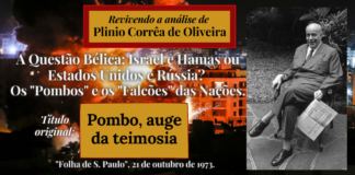 A Questão Bélica: Israel e Hamas ou Estados Unidos e Rússia? Os “Pombos” e os “Falcões” das Nações.