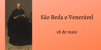 28/05 – São Beda o Venerável, Confessor